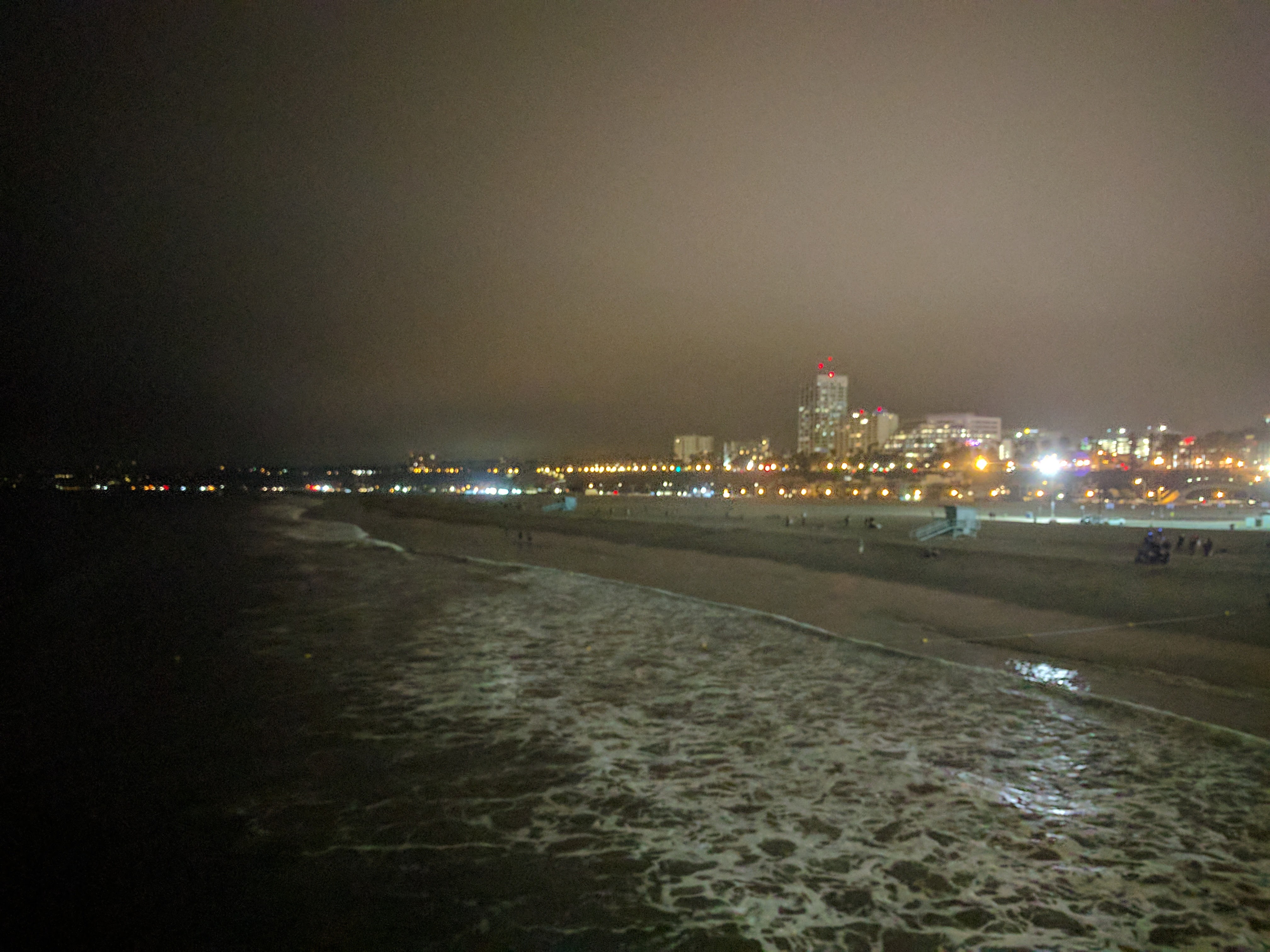 Santa Monica Pier at sunset